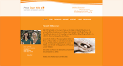 Desktop Screenshot of praxis-sauer-welz.de